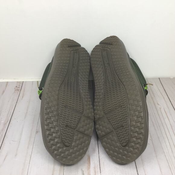Gator Waders Mens Camp Shoes Slip On Outdoor Loafers Olive Green Size 10 - Picture 6 of 11